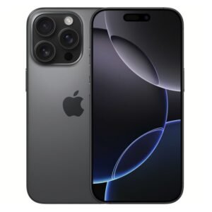 Apple iPhone 16 Pro, 256GB, 5G, Black Titanium