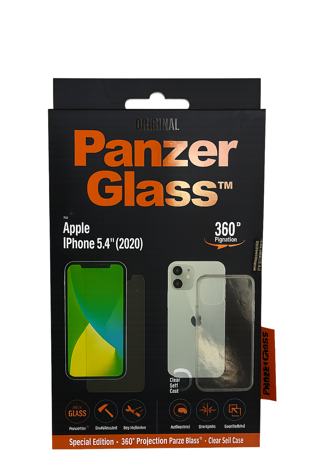 Folie + husa Panzer Glass iPhone 12 Mini