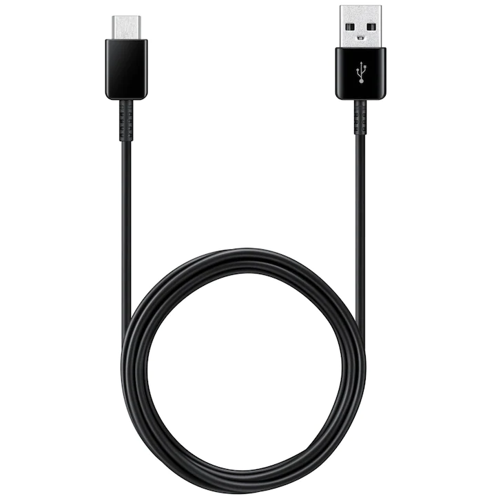 Cablu date USB - Type C, Negru