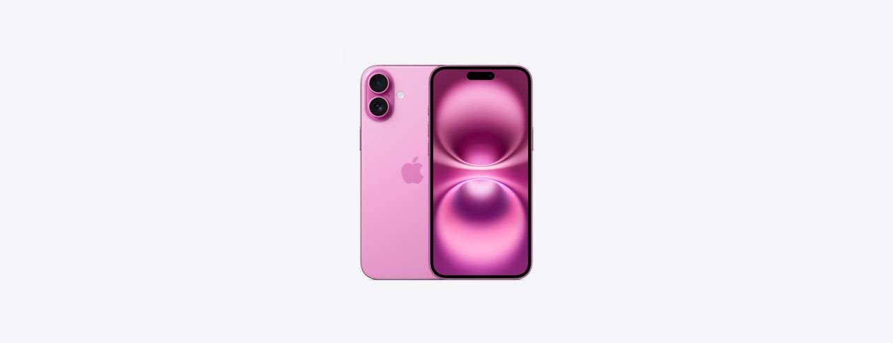 Apple iPhone 16, 128GB, 5G, Pink