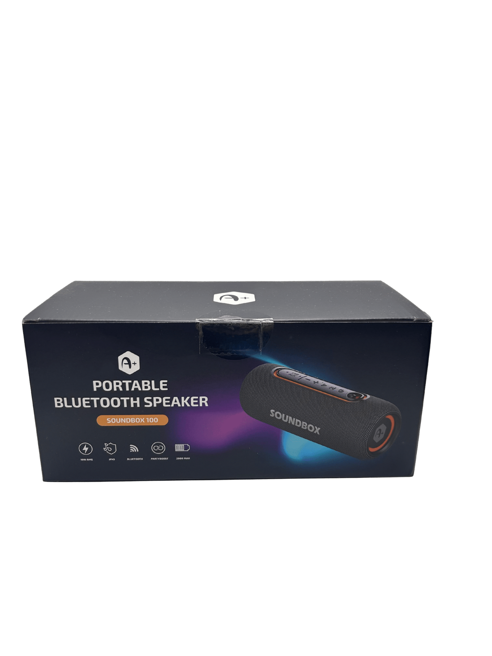 Boxa Portabila A+ Soundbox 100, 10W, 2000mAh, Bluetooth