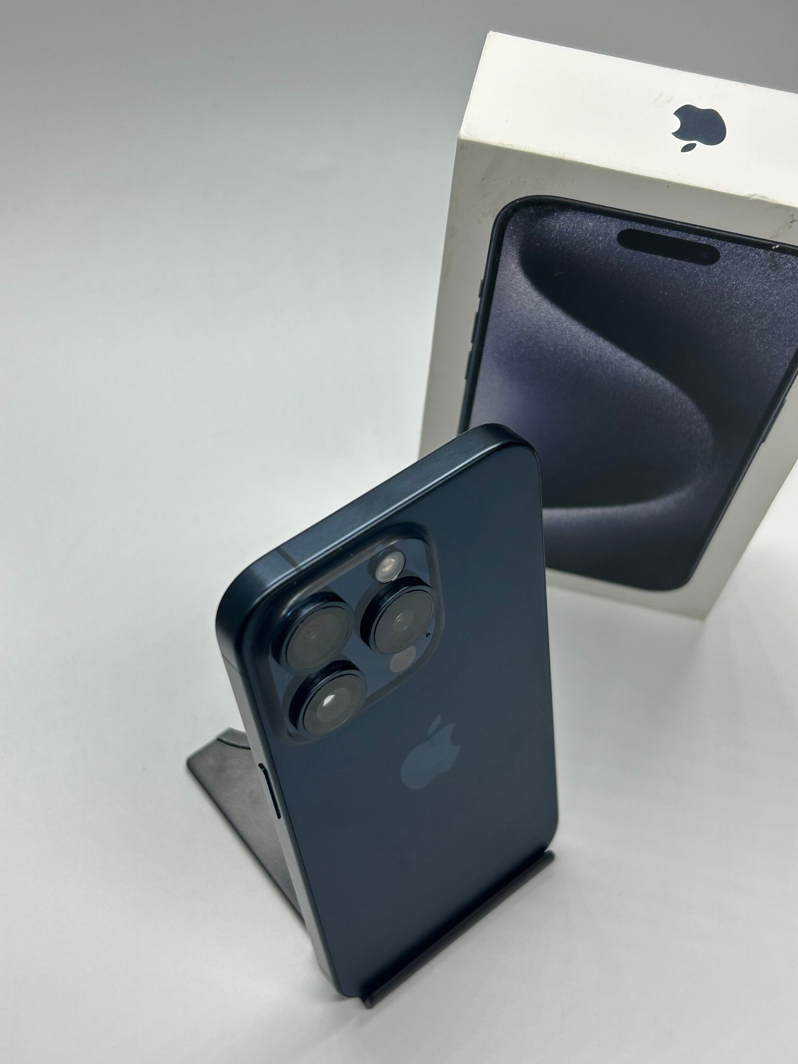 Apple iPhone 15 PRO, 256GB, 5G, Blue Black - Imagine 2