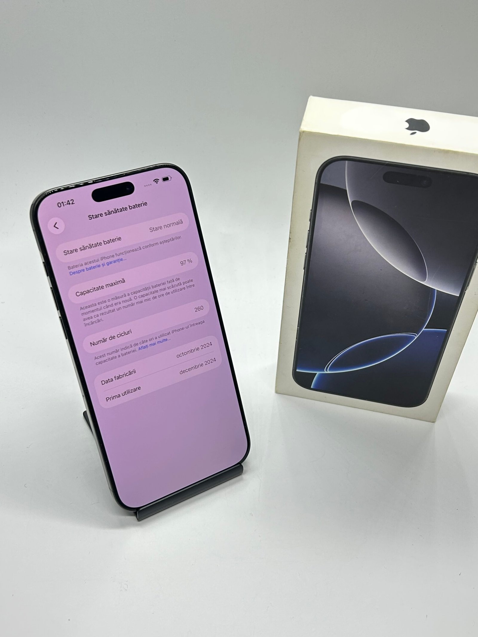 Apple iPhone 16 Pro MAX, 256GB, 5G, Black Titanium - Imagine 8