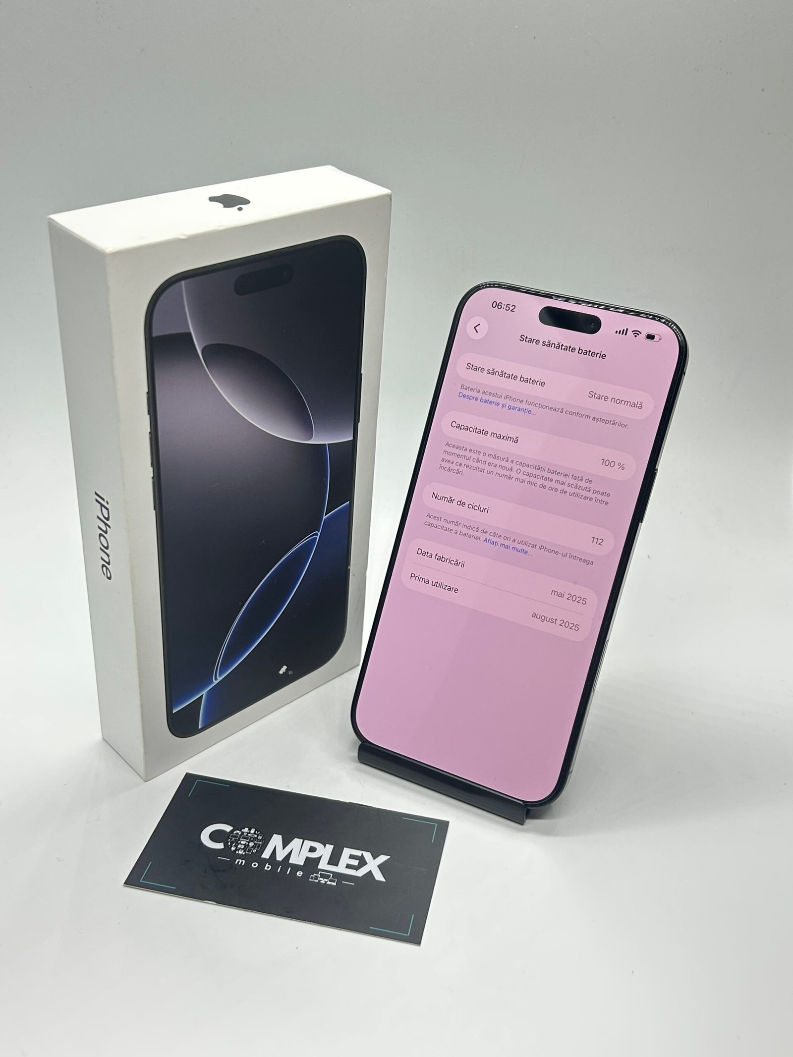 Apple iPhone 16 Pro MAX, 512GB, 5G, Black Titanium - Imagine 8