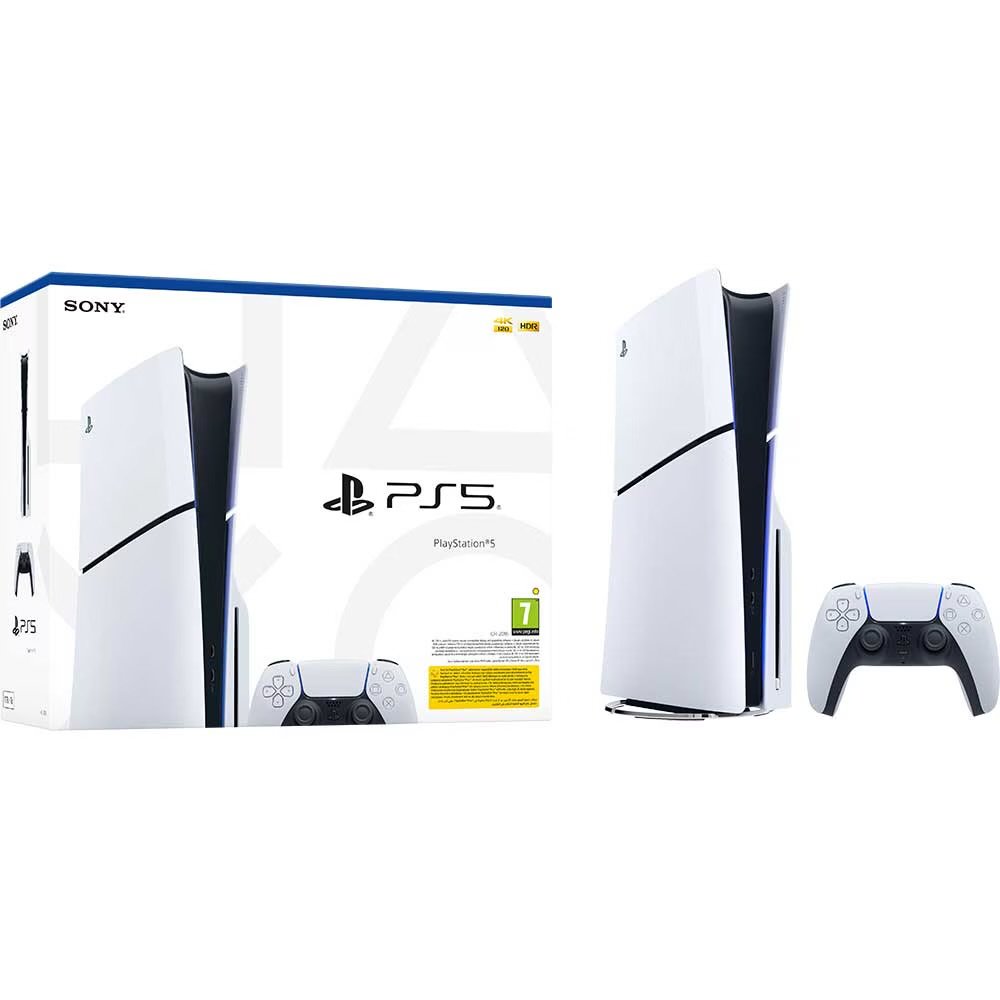 PlayStation 5 Slim - 1TB- Disk Edition - 1 Controller - Imagine 3