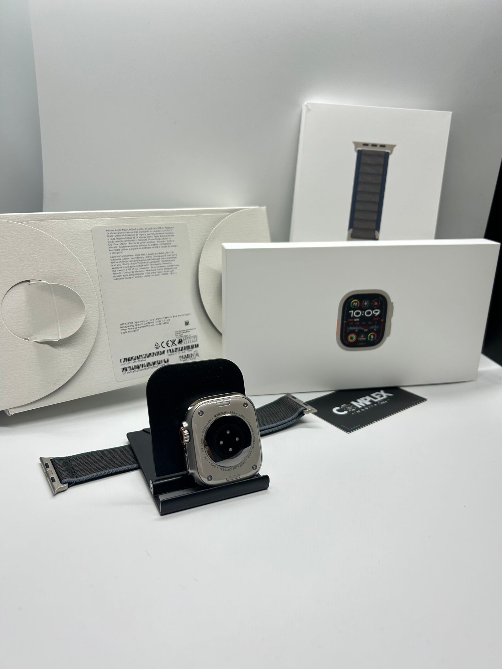 APPLE Watch ULTRA 2, GPS + Cellular, 49mm, Baterie 100% - Imagine 2