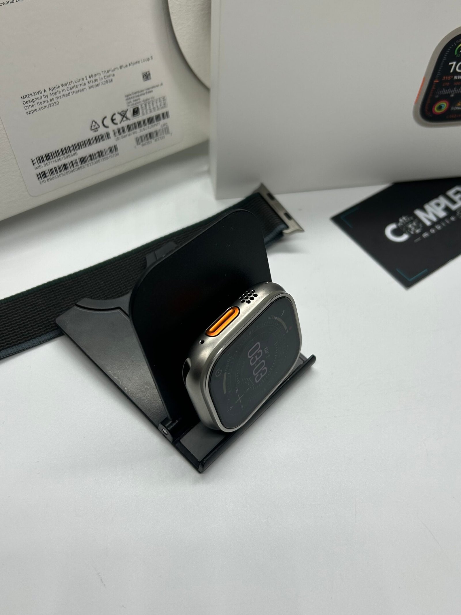 APPLE Watch ULTRA 2, GPS + Cellular, 49mm, Baterie 100% - Imagine 4