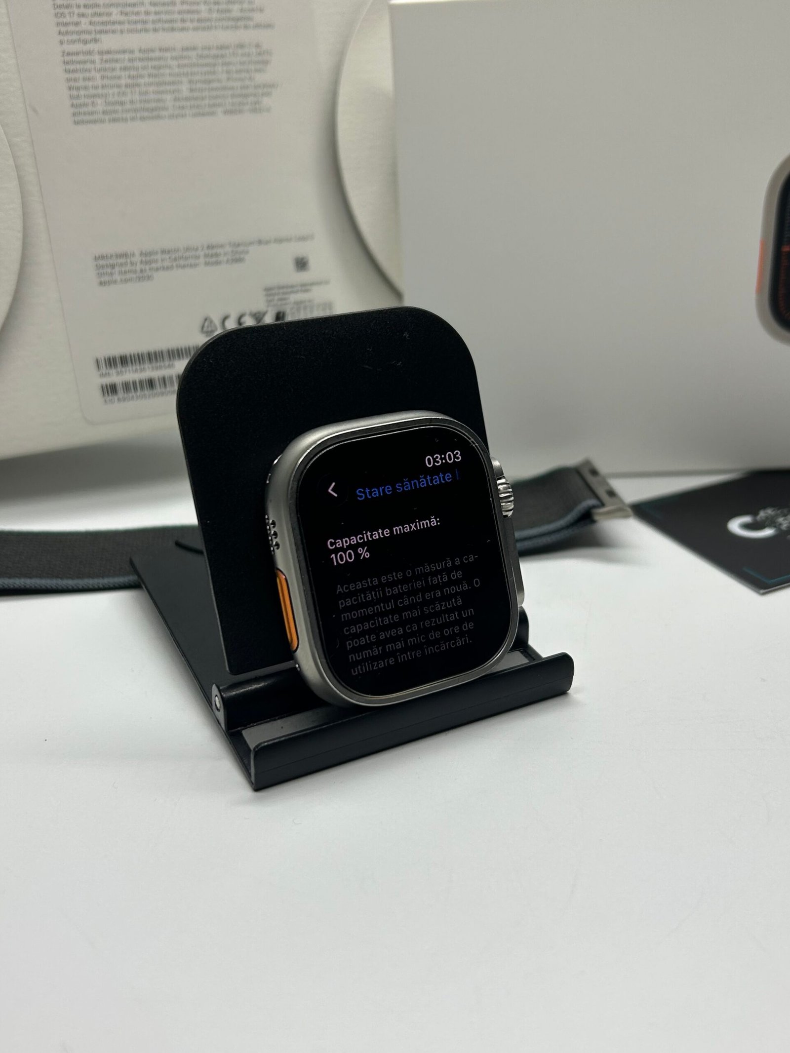 APPLE Watch ULTRA 2, GPS + Cellular, 49mm, Baterie 100% - Imagine 8