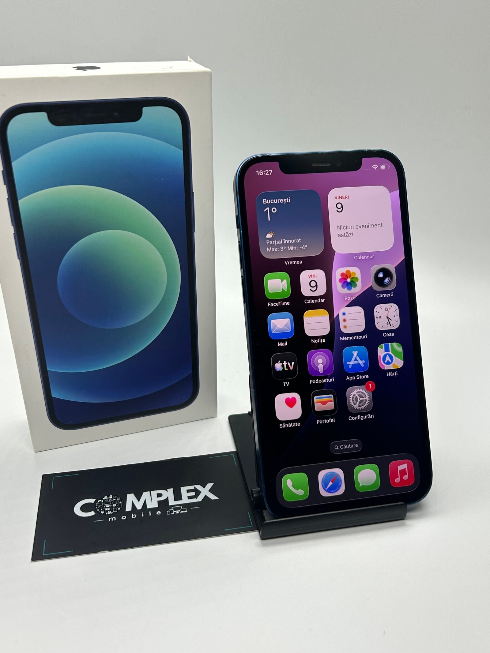 Apple iPhone 12, 64GB, Blue - Imagine 2