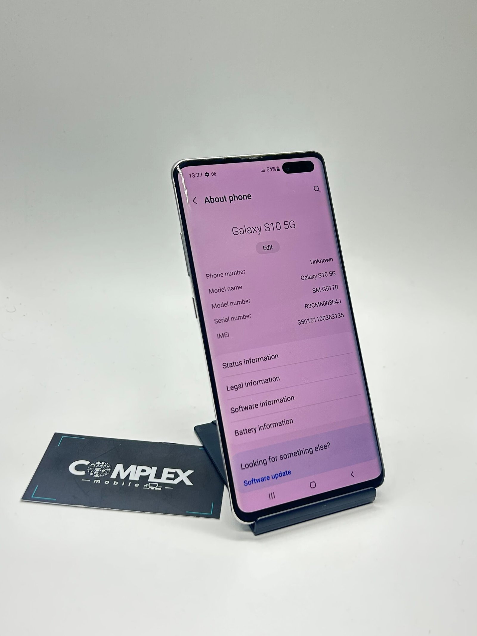 Samsung galaxy S10 5G - 128Gb - 8Gb ram - Black - Imagine 8