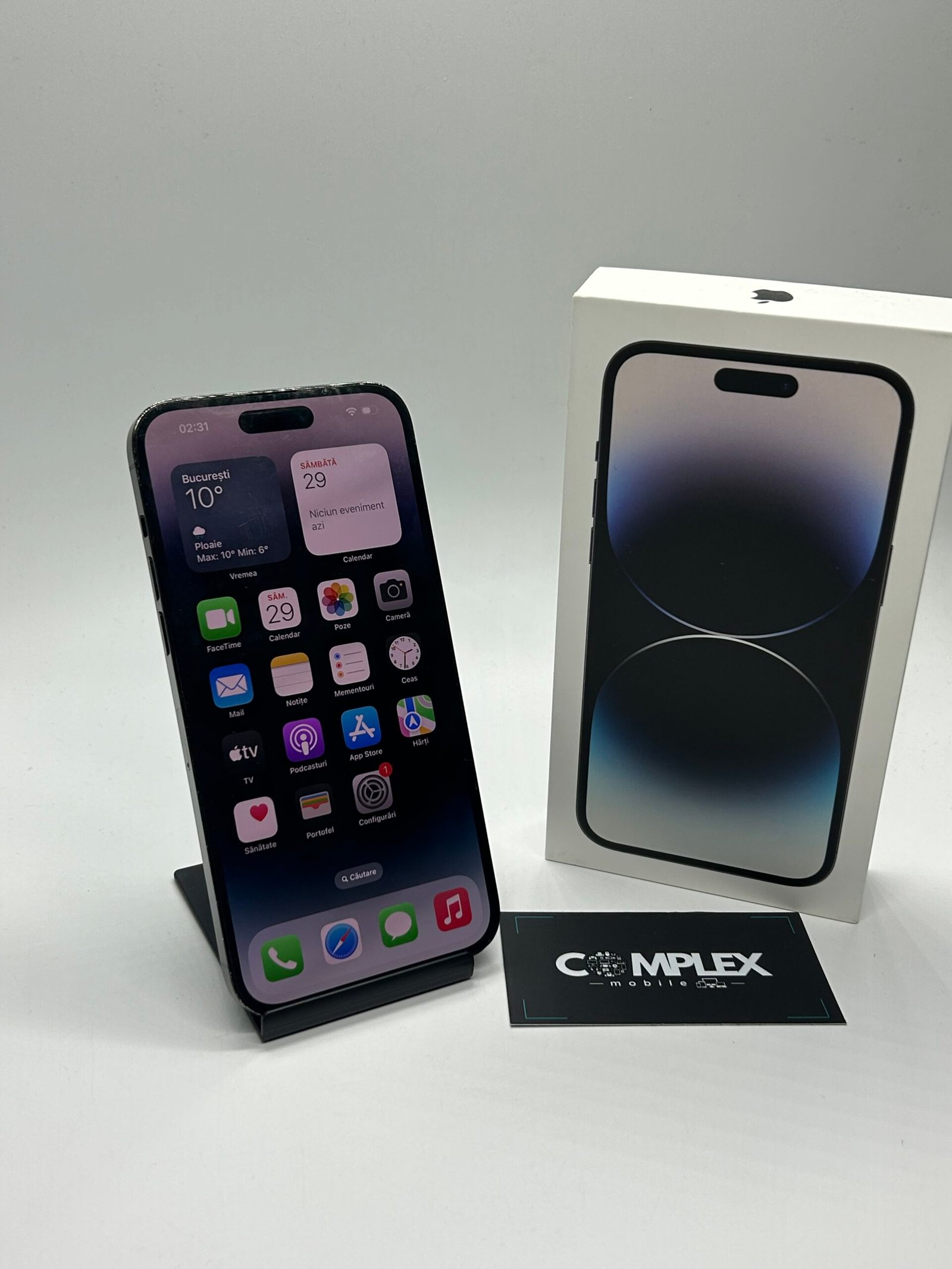 Apple iPhone 14 PRO MAX, 256GB, 5G, Graphite - Imagine 3