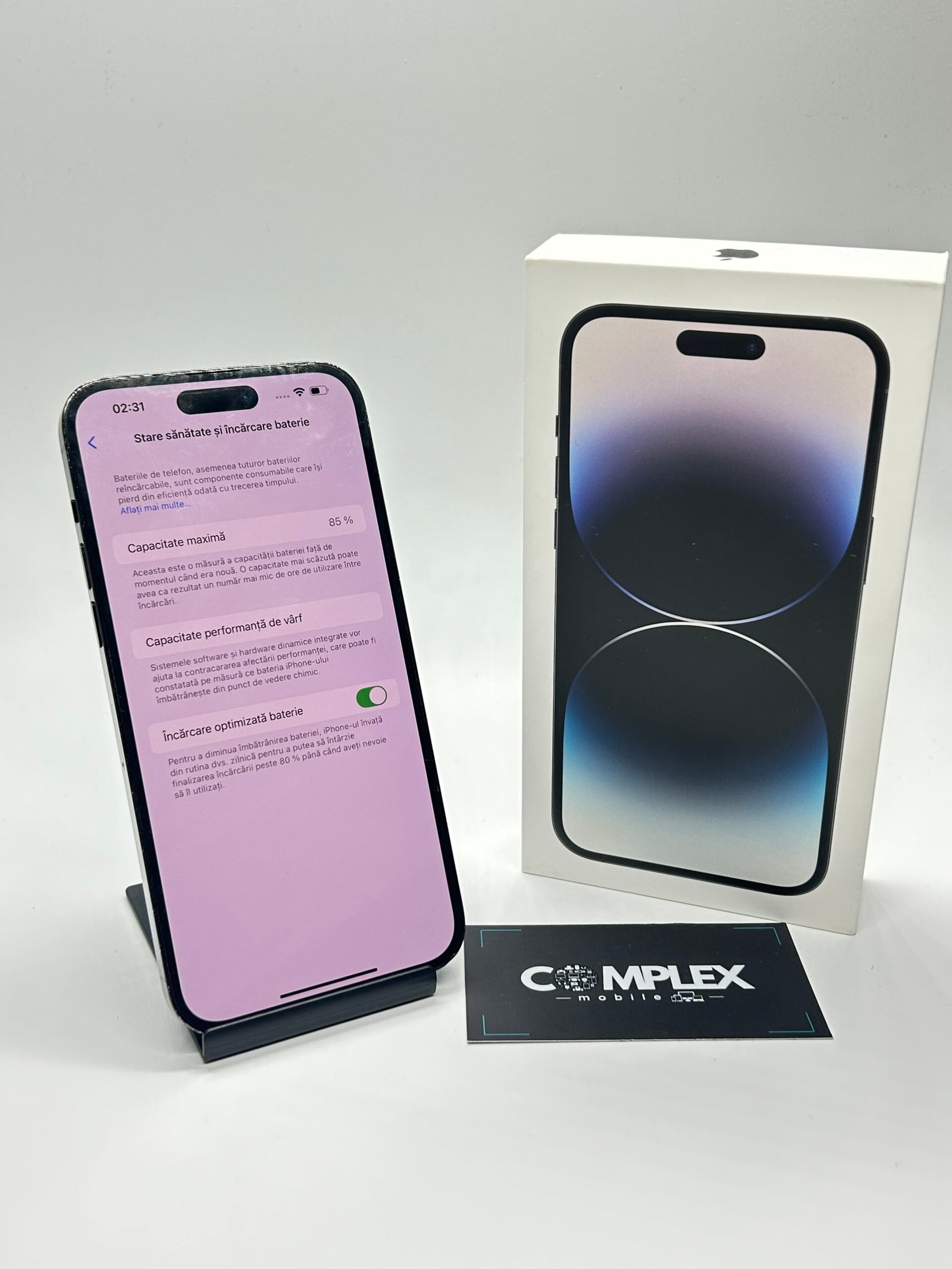 Apple iPhone 14 PRO MAX, 256GB, 5G, Graphite - Imagine 8