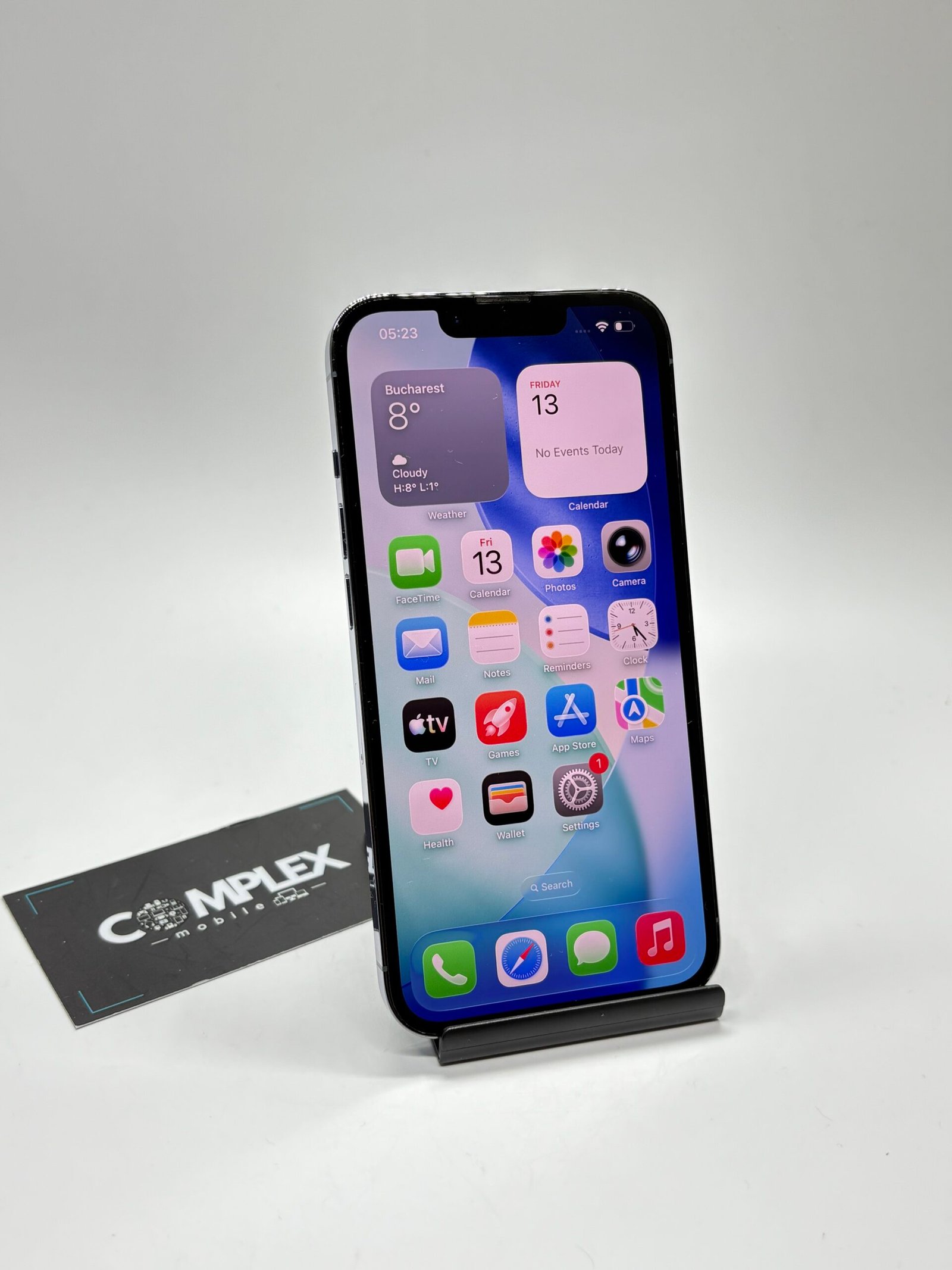 Apple iPhone 13 PRO, 128GB, 5G, Blue - Imagine 3
