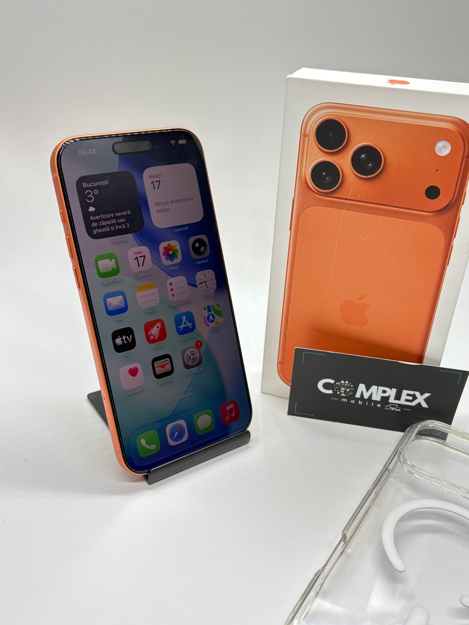 Apple iPhone 17 PRO MAX, 256GB, 5G, Cosmic Orange - Imagine 8