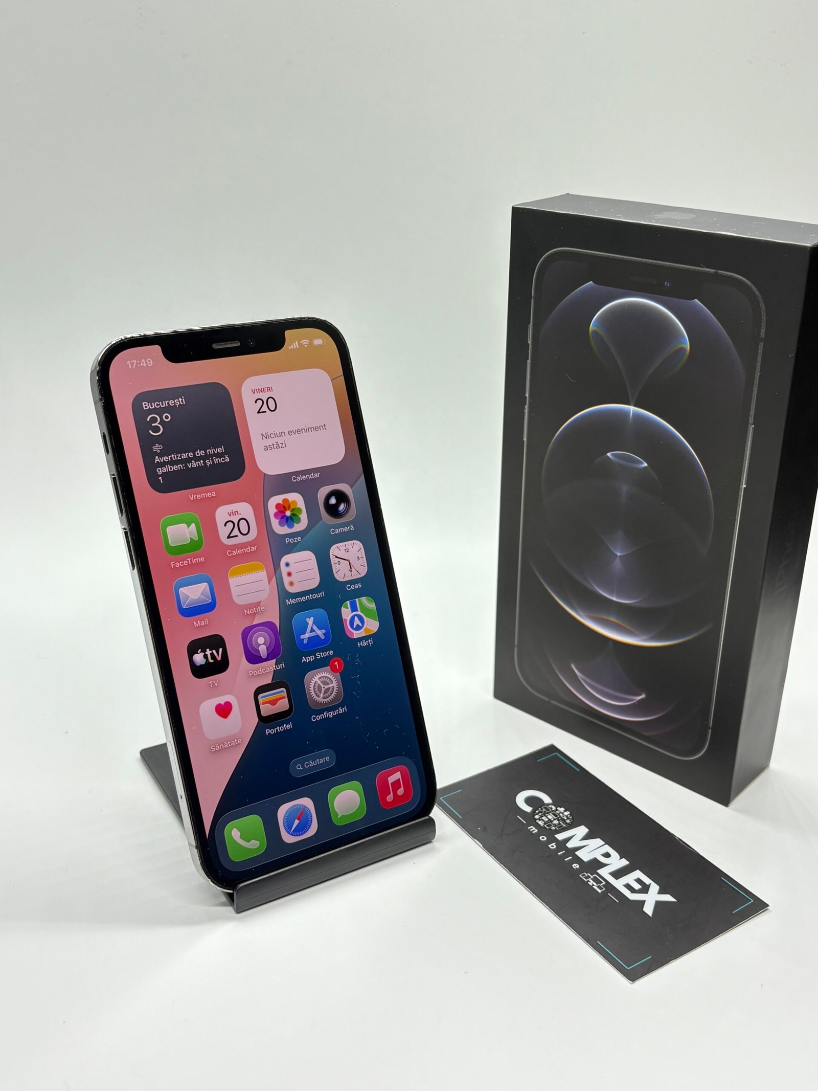 Apple iPhone 12 PRO 128GB Graphite - Imagine 3