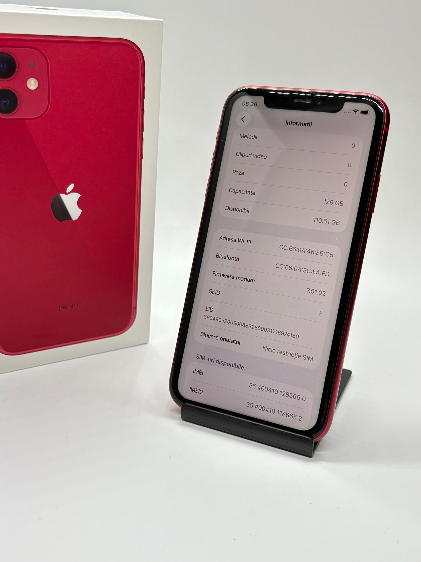 Apple iPhone 11, 128GB, Red - Imagine 8
