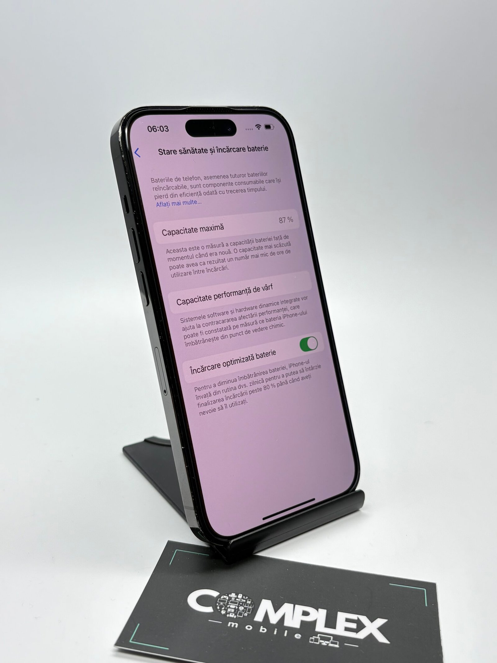 Apple iPhone 14 PRO, 256GB, 5G, Graphite - Imagine 3
