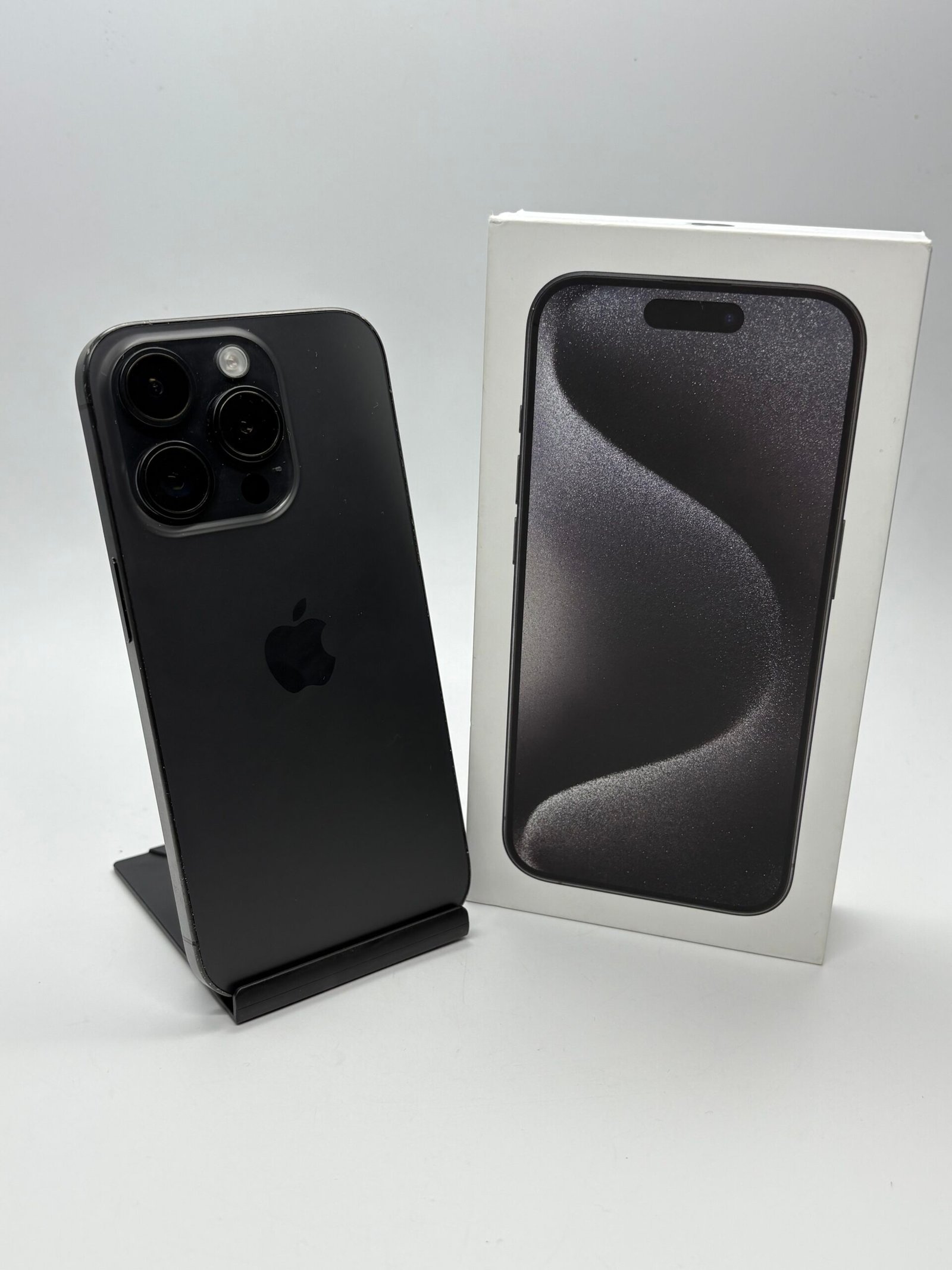 Apple iPhone 15 PRO, 512GB, 5G, Black Titanium - Imagine 2