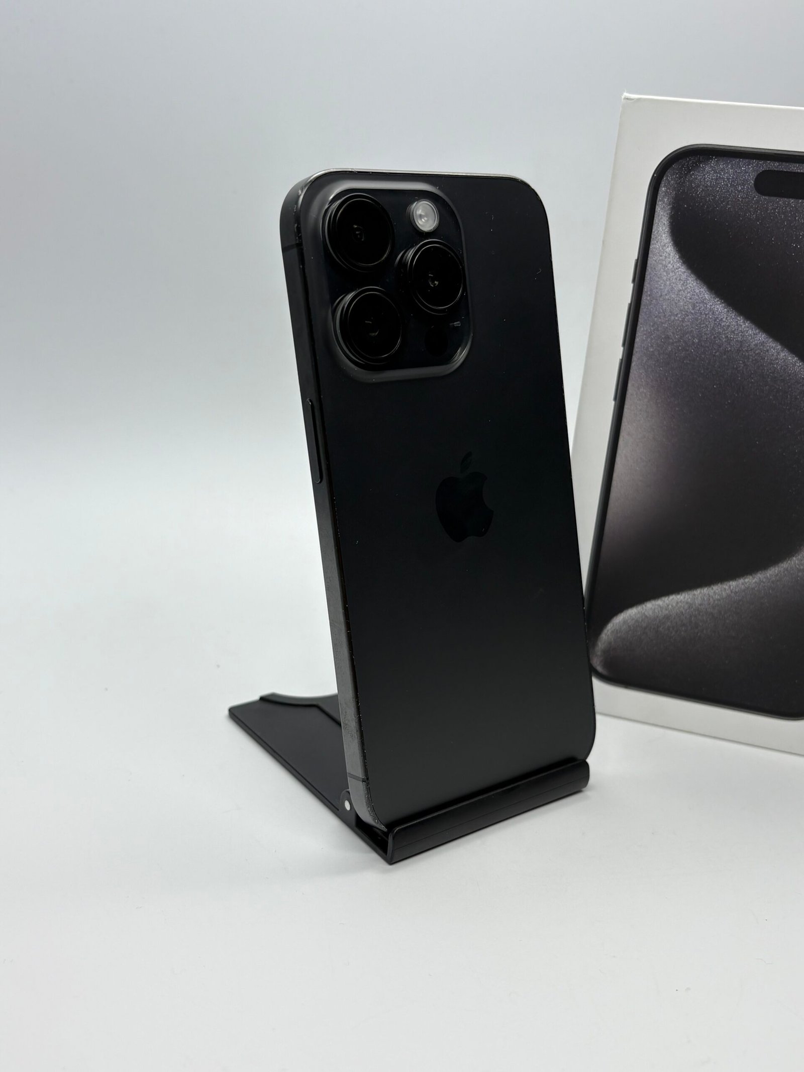 Apple iPhone 15 PRO, 512GB, 5G, Black Titanium - Imagine 3
