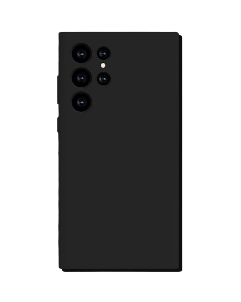 Husa Silicon Neagra – Samsung Galaxy S22 ULTRA