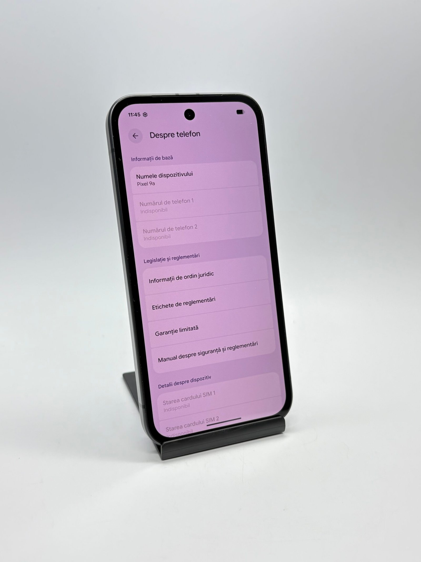 Google Pixel 9a - 128Gb - 8Gb ram - Obsidian - Imagine 7