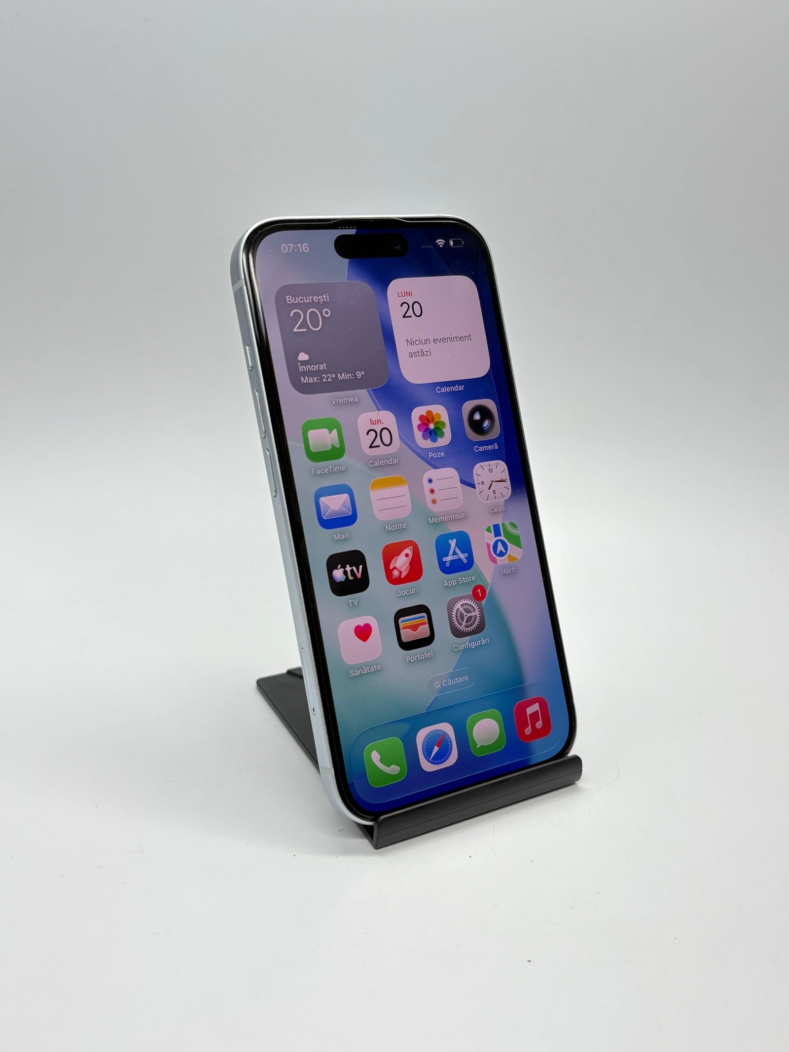 Apple iPhone 15, 128GB, 5G, Blue - Imagine 3