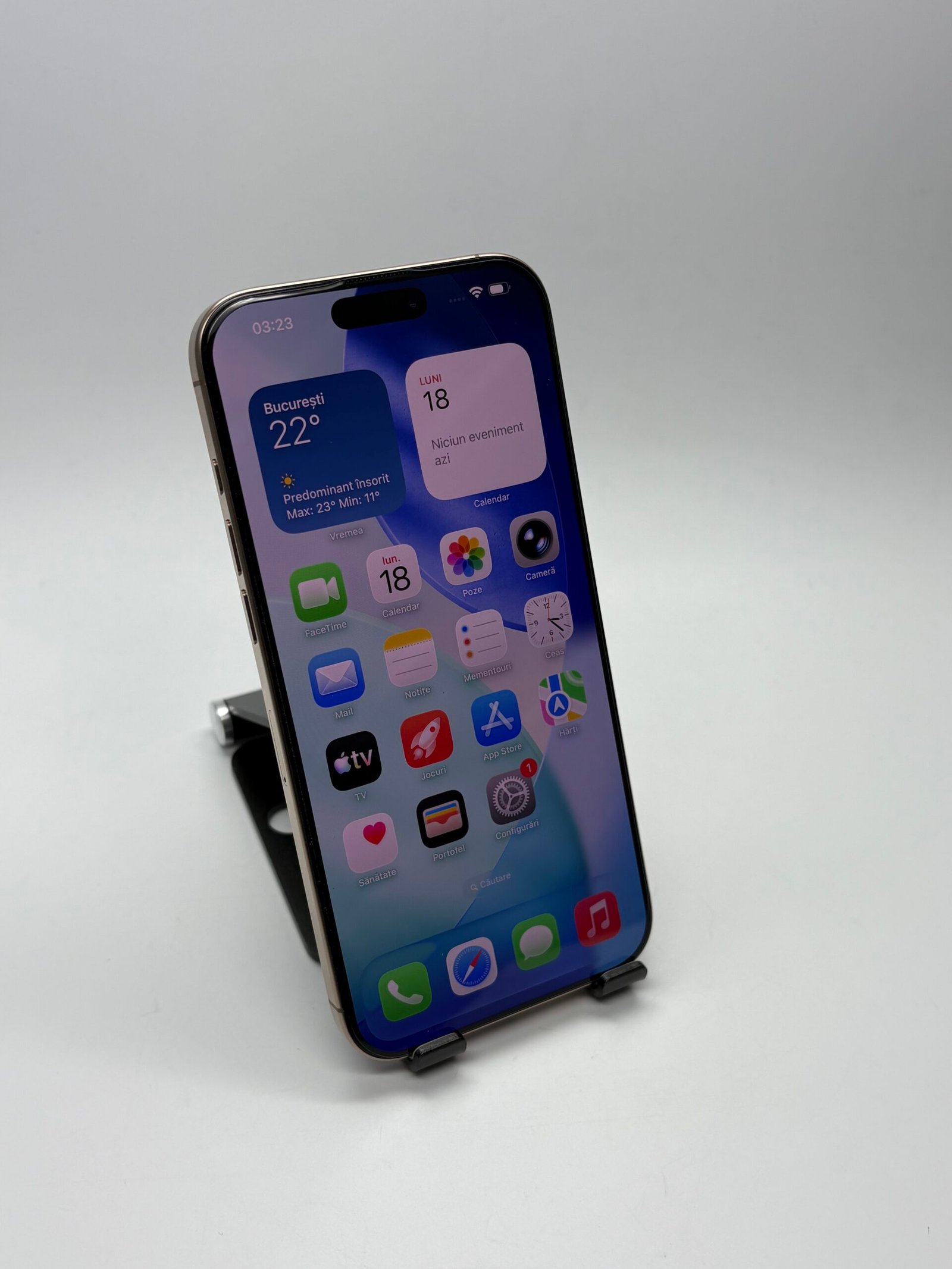 Apple iPhone 16 Pro MAX, 256GB, 5G, Dessert Titanium - Imagine 8
