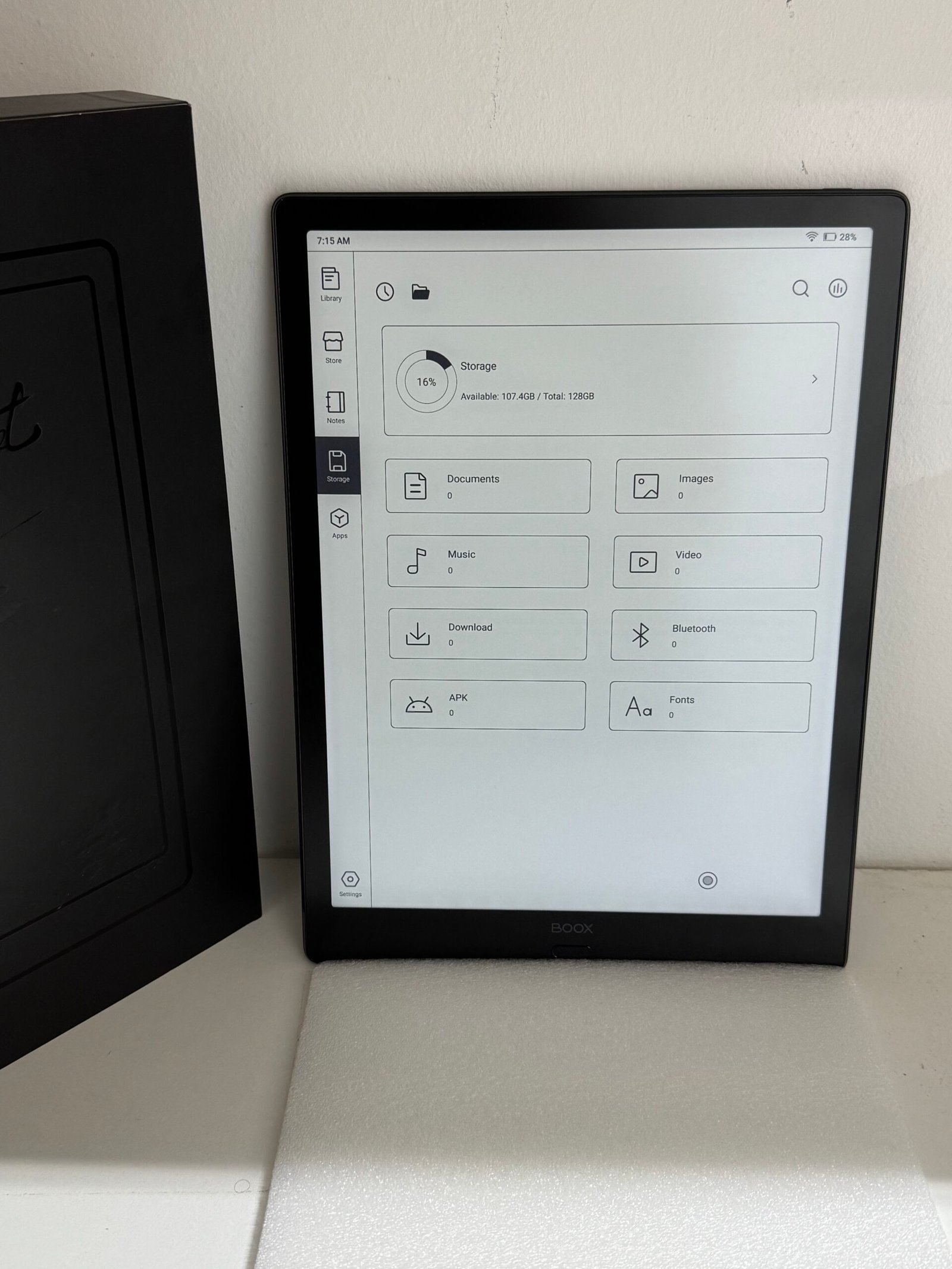 eBook MaxLumi 2, 13,3", Iluminare, 2200x1650/207PPI, Octa, 6GB/128GB, 4300mAh, Negru - Imagine 3