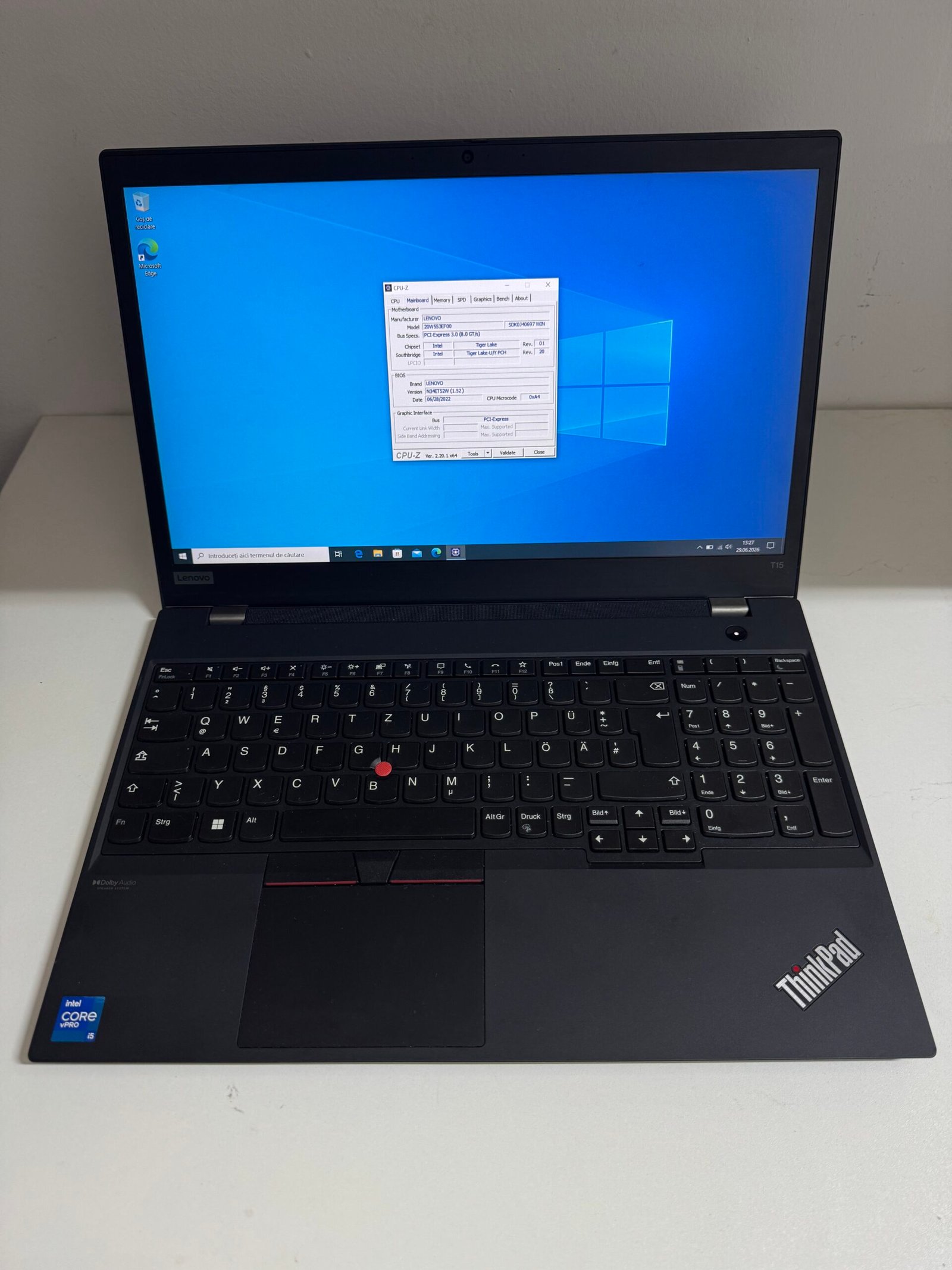 Lenovo ThinkPad T15 Gen 2, i5-1145G7 | 16 GB RAM | 256 GB SSD | 15.6" - Imagine 2