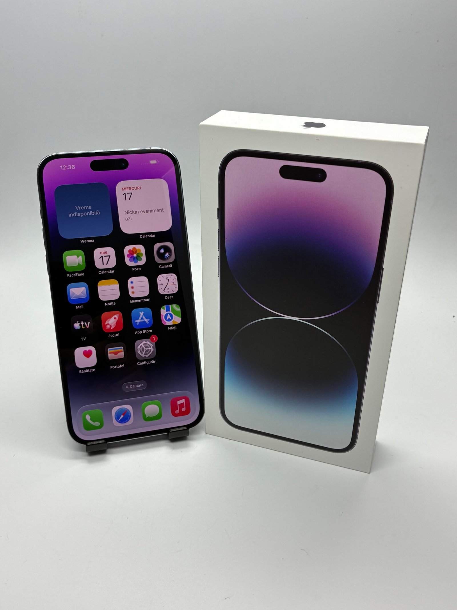 Apple iPhone 14 PRO MAX, 256GB, 5G, Purple - Imagine 3