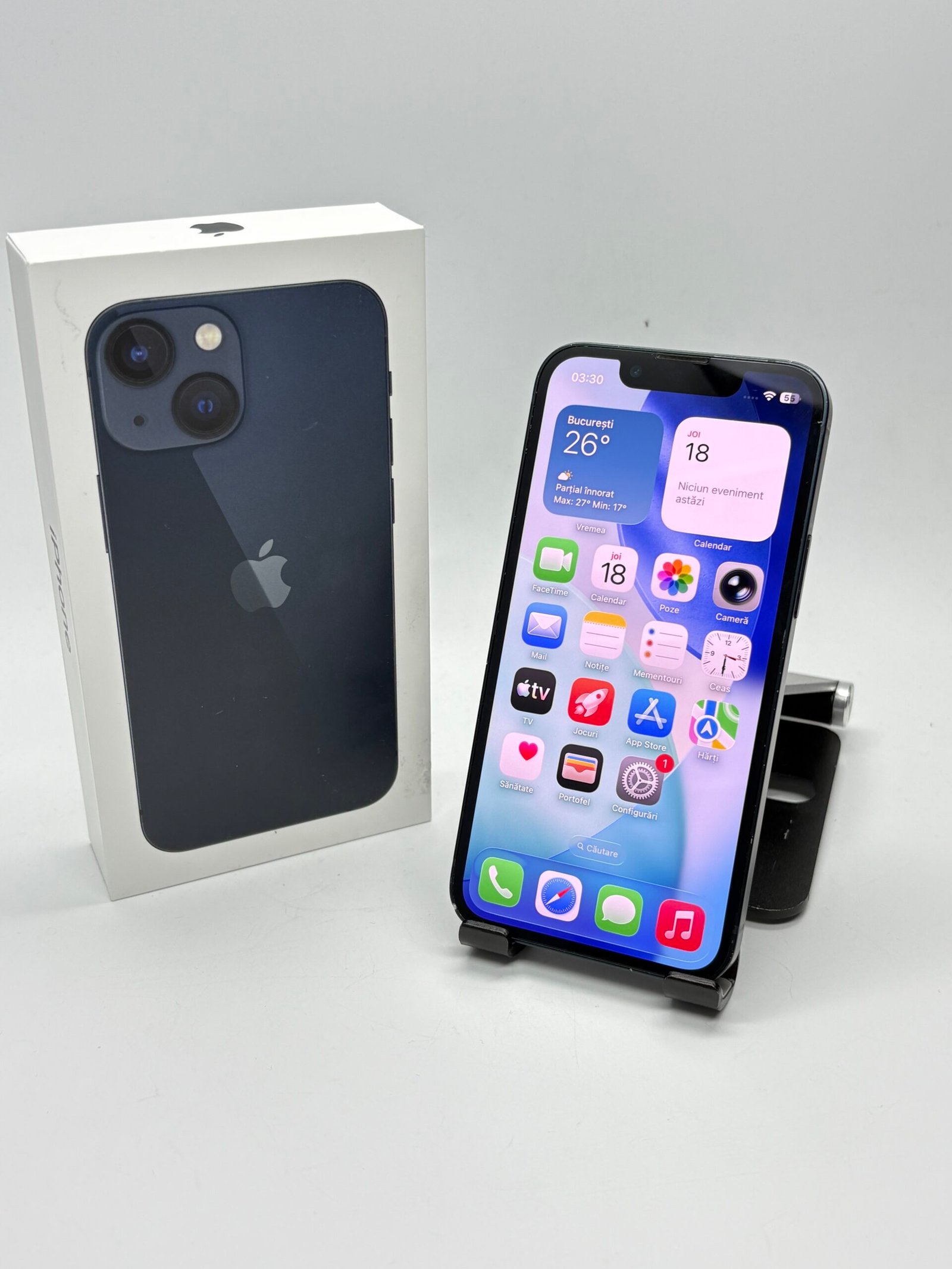 Apple iPhone 13 Mini, 256GB, Midnight - Imagine 3