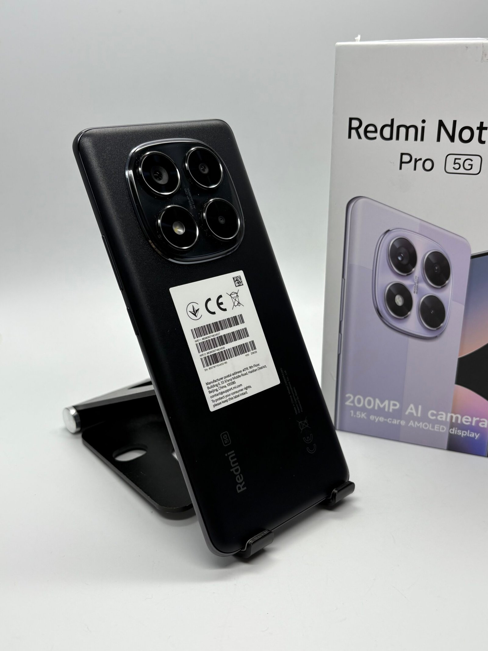 Redmi Note 14 PRO 5G - 256Gb, 8Gb ram - Black - Imagine 2