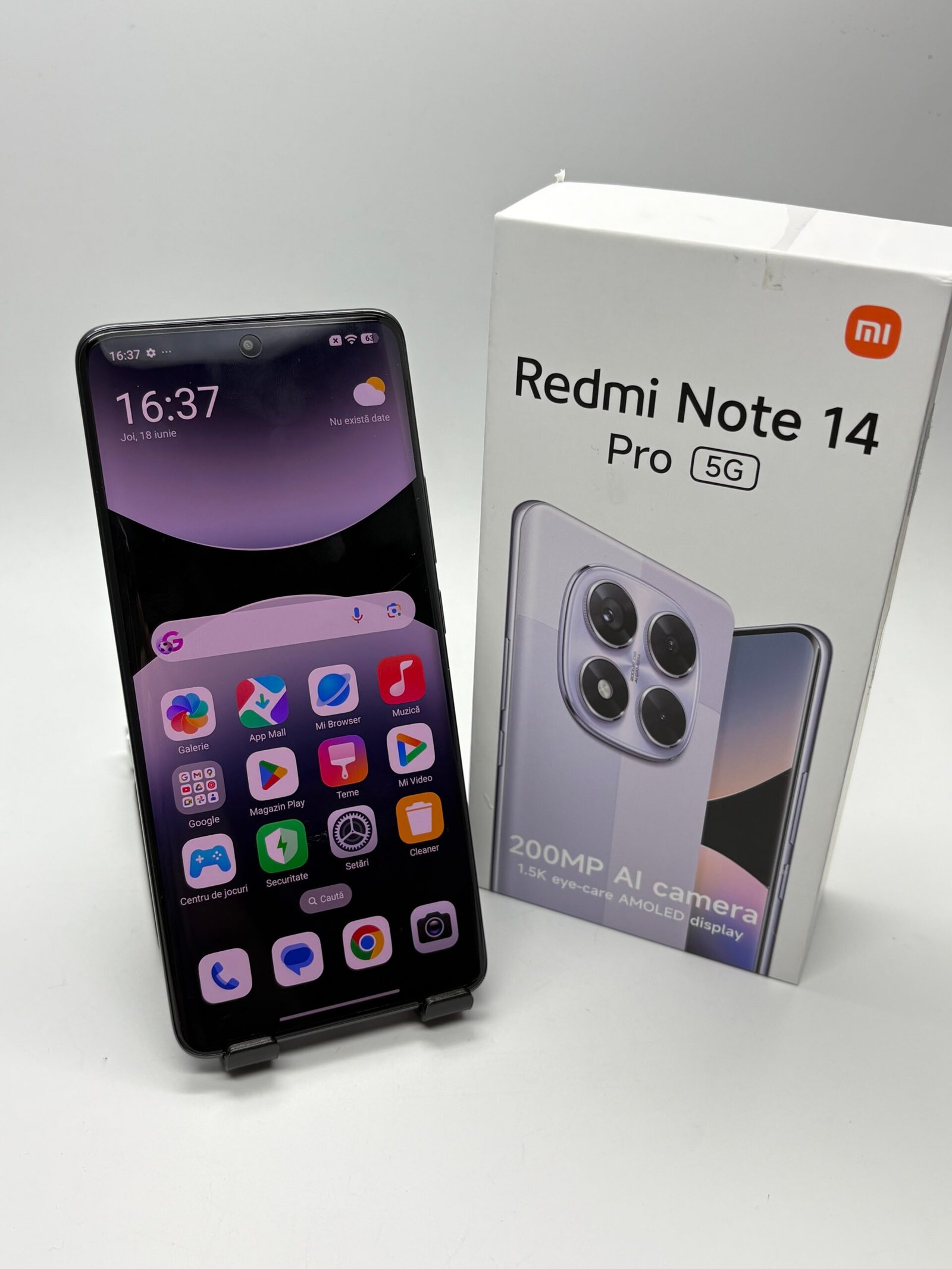 Redmi Note 14 PRO 5G - 256Gb, 8Gb ram - Black - Imagine 3
