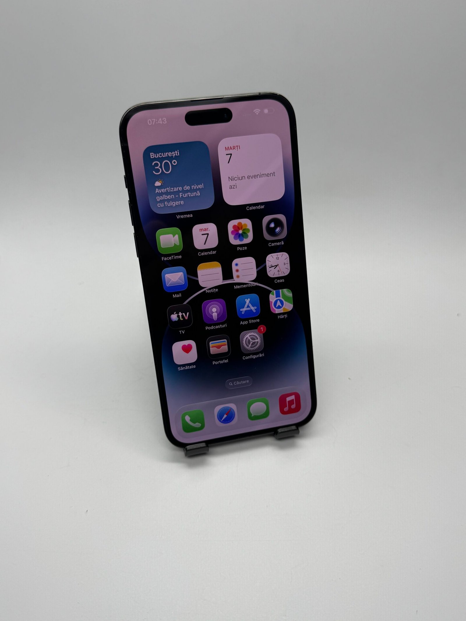 Apple iPhone 14 PRO MAX, 128GB, 5G, Graphite - Imagine 3