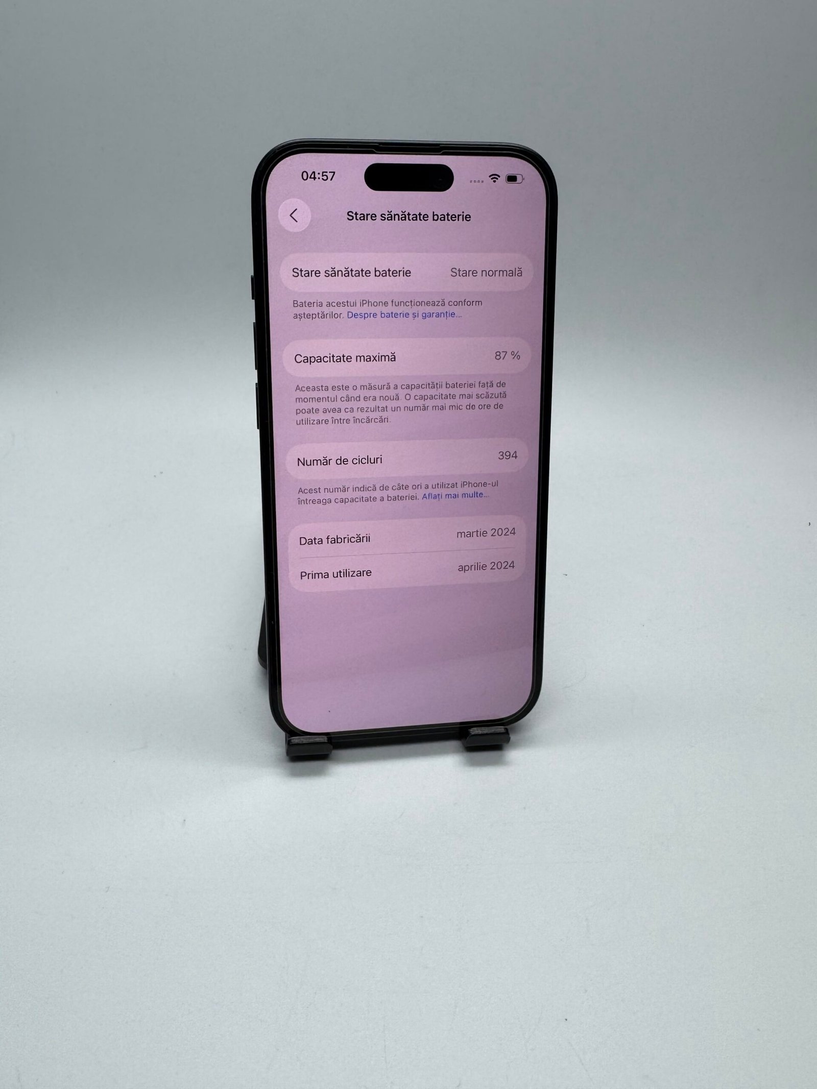Apple iPhone 15, 128GB, 5G, Black - Imagine 8